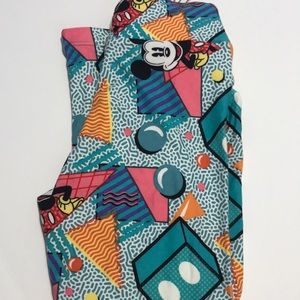 NWT LuLaRoe tween Disney Mickey leggings